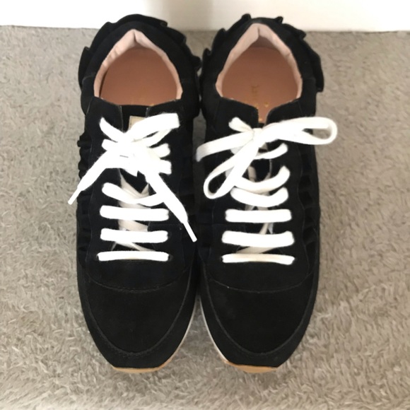 Kate Spade New York Farrah Sneakers Black Suede - Picture 7 of 7